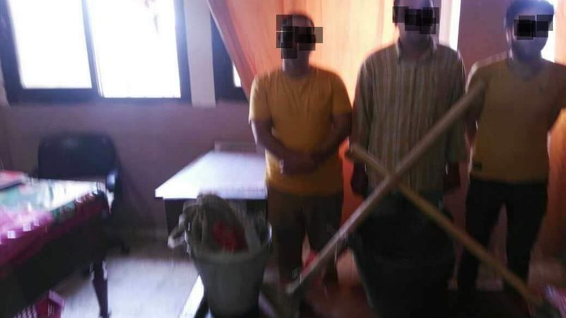 المتهمين 