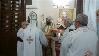 صور| بدء القداسات الاحتفالية بمناسبة اليوبيل الذهبي لتجلي السيدة العذراء