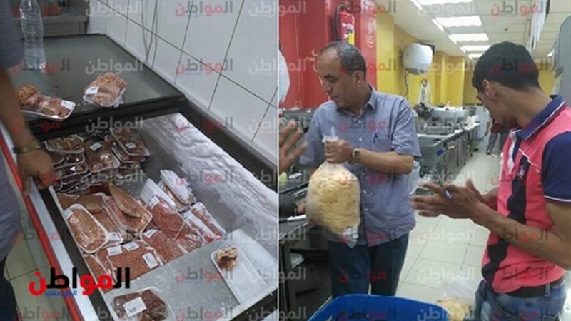 ضبط سلع ومنتجات منتهية