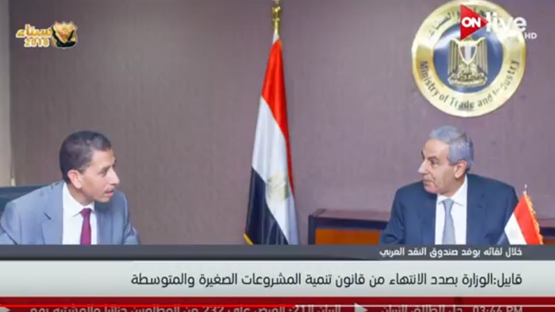 طارق قابيل وزير الصناعة