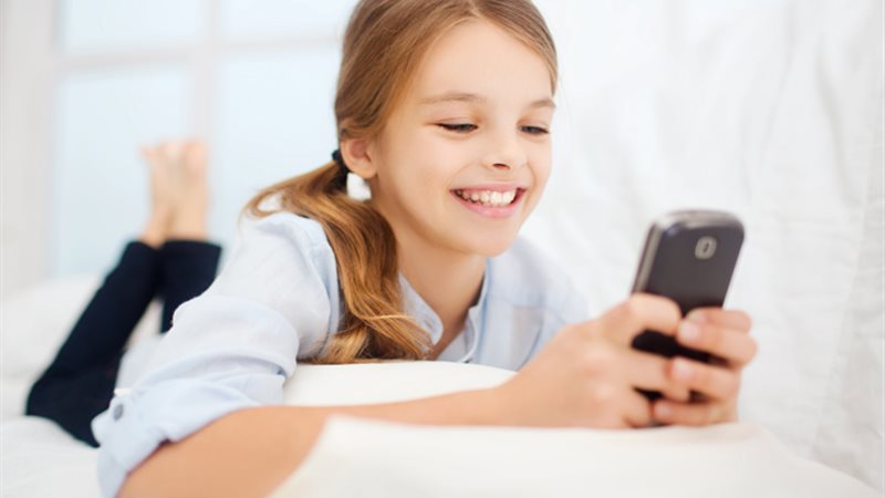 استخدام الأطفال للهواتف