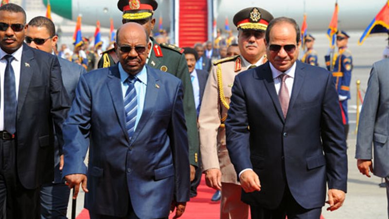 السيسي والبشير 