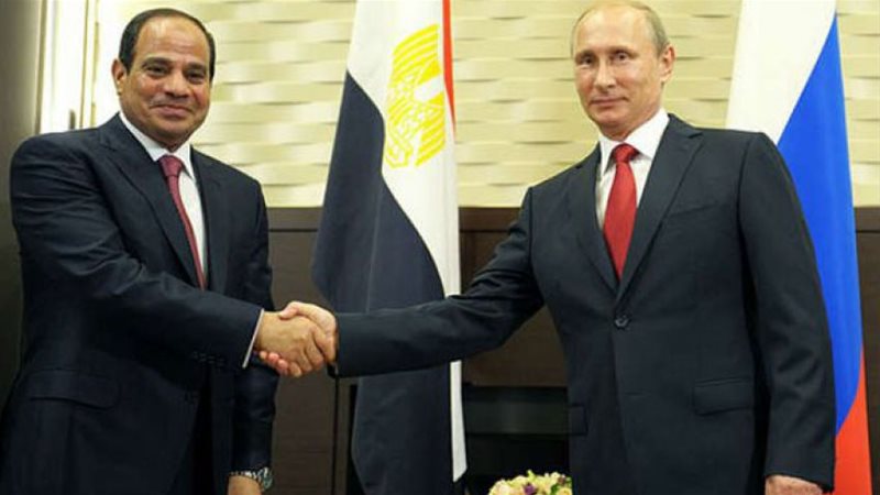 الرئيس السيسي وفلاديمير
