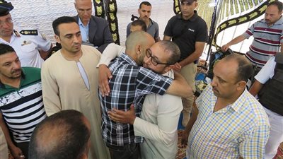 صور| إنهاء خصومة ثارية بين عائلتين بالإسماعيلية