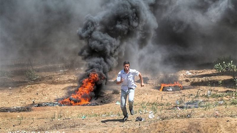 شاب فلسطيني 