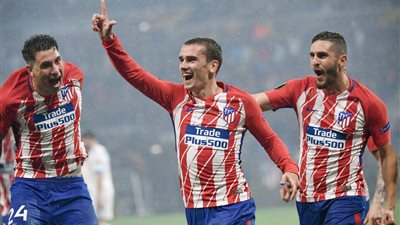 أتلتيكو مدريد يتوج بالدوري الأوروبي بإذلال مارسيليا في عقر داره