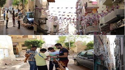صور| الزينة والفوانيس بشوارع السويس.. مظاهر الاحتفال باستقبال شهر الصيام