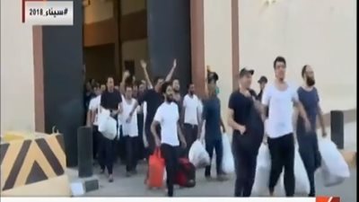 فيديو| لحظة خروج 332 سجينًا بعد العفو الرئاسي بمناسبة حلول شهر رمضان 2018