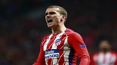 جريزمان الأكثر مشاركة مع أتلتيكو مدريد تهديفياً بالمسابقات الأوروبية