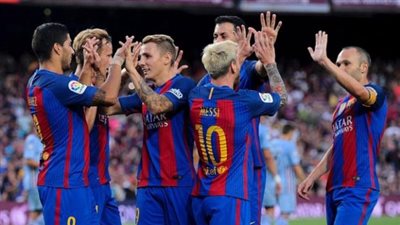 كوتينيو يقود برشلونة للفوز على سوسيداد في ليلة وداع إنييستا