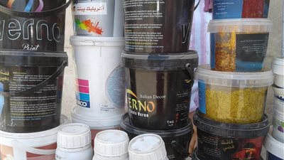 ضبط 700عبوة بويات منتهية الصلاحية بالإسماعيلية