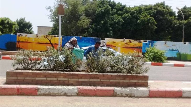 أعمال النظافة بسوهاج