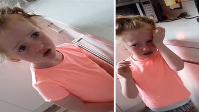 فيديو| شاهد ماذا فعلت طفلة رفضت والدتها ذهابها لحفل الزفاف الملكي