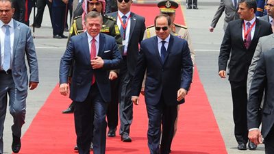 عاجل| المتحدث باسم الرئاسة: السيسي يستقبل العاهل الأردني عبدالله الثاني