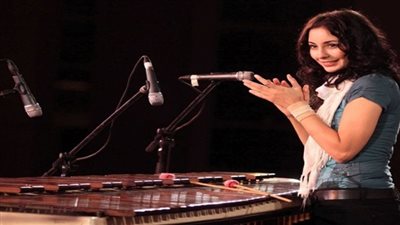 اليوم.. أميرة الماريمبار على  المسرح المكشوف 