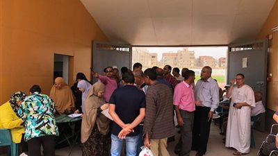 استمرار عمليات التصويت داخل 6 لجان نقابية للعاملين بـ بني سويف 