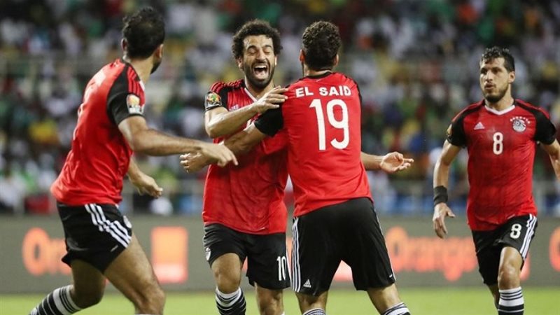 لاعبو منتخب مصر