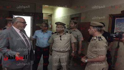 صور| مدير أمن القليوبية يفاجئ قسم شرطة قها
