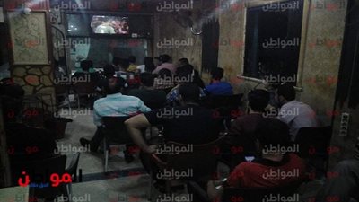 صور| حالة من الغضب والحزن لدى جماهير بنى سويف عقب إصابة محمد صلاح
