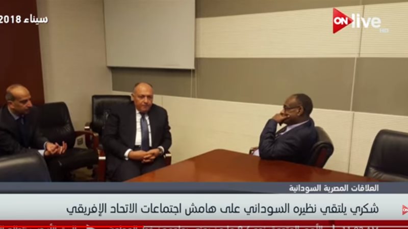 وزير الخارجية سامح