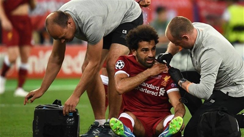 إصابة محمد صلاح