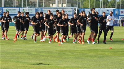 الفراعنة في كأس العالم| صور.. مران منتخب مصر الثالث في إيطاليا