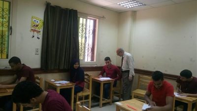 إصابة طالب بهبوط خلال امتحانات المعهد الفنى للتمريض في بني سويف 