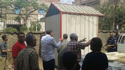 صور| الفرماوى يصدر قرار بإنشاء كشك لذوى الاحتياجات بـ