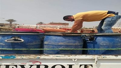 إعدام 2.5 طن من الألبان غير صالحة للإستهلاك الآدمى بـ