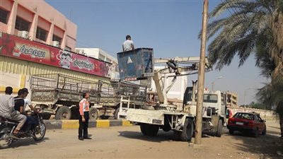 رفع 86 طن من القمامة والمخلفات والتراكمات بـ
