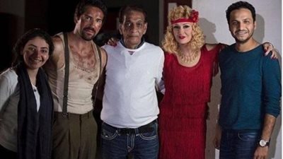 غادة عبد الرزاق تروج لفيلم 