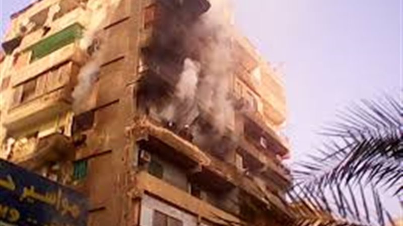 حريق-شقة سكنية