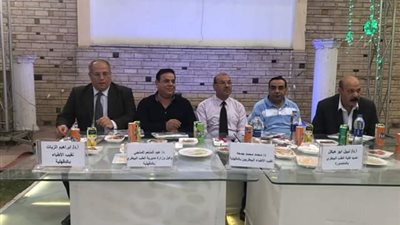 صور| أطباء الدقهلية فى حفل افطار جماعى بنقابة الأطباء البيطريين بـ