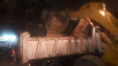 مصادرة مواد بناء لـ