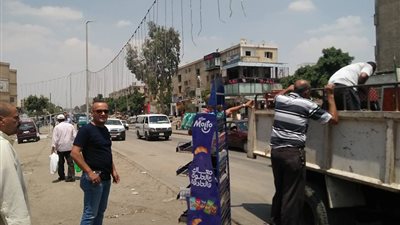 حملة مكبرة لرفع الإشغالات بـ 