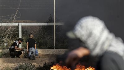 جثمان الشهيدة رزان النجار يشعل النار في خان يونس