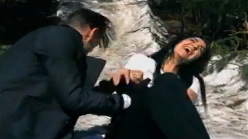 رامز جلال وغادة عبد