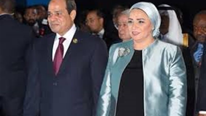 السيسي وانتصار 