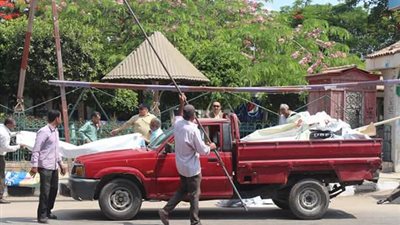 صور| حملة اشغالات مكبرة بالمنصورة لإعادة الإنضباط للشارع 