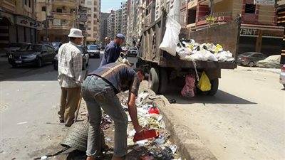 رفع 38 طن من مخلفات القمامة بـ