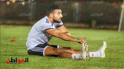 صور.. عمر بسام في أول تدريب: المقاصة بوابتي إلي لقب هداف الدوري