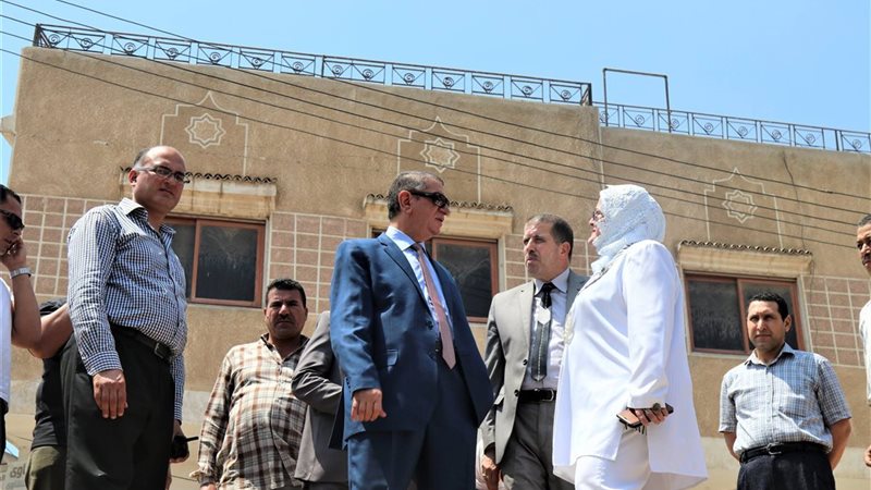تفقد المستشفى 