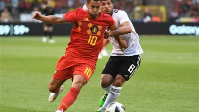 الفراعنة في كأس العالم| هازارد: منتخب مصر قوى وتأثر بـ