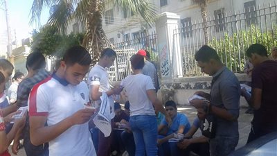 التحفظ على أحد طلاب الثانوية العامة 2018 بـ