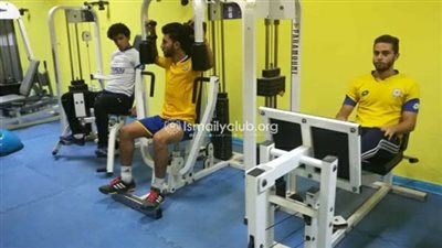 تدريبات في صالة الجيم لـ