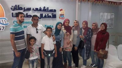 ثقافة غزل المحلة تزور مستشفى 57357 تحت شعار 