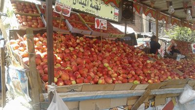 فيديووصور| إقبال على بائعي الفاكهة بـ