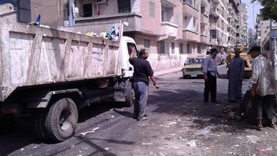 صور| قبل عيد الفطر المبارك 2018.. حملة نظافة مكبرة بـ