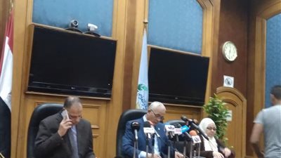 صور| التعليم تعقد مؤتمرًا للإعلان عن تفاصيل امتحان الثانوية العامة اليوم