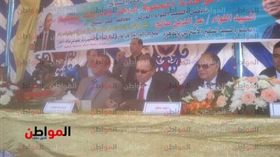 فيديو| محافظ كفر الشيخ يضع حجر أساس مشروع فصل واستخدام الرمال السوداء